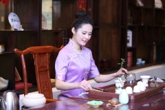 茶艺服装定制-湖南酒店服装定制