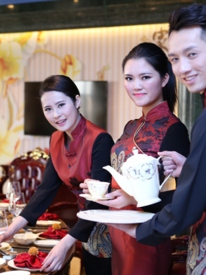 中餐服务员-湖南酒店服装定制
