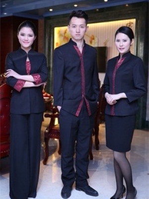 中餐服务员-湖南酒店工作服