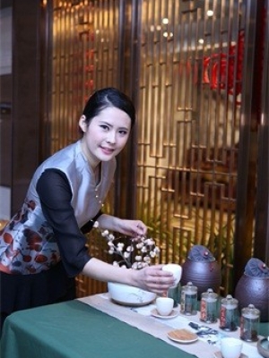 广东茶艺师-湖南酒店制服