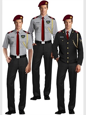 青海保安服饰定制-湖南酒店服装定制