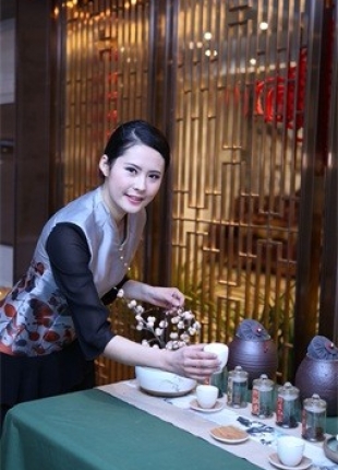 茶艺师-湖南酒店制服